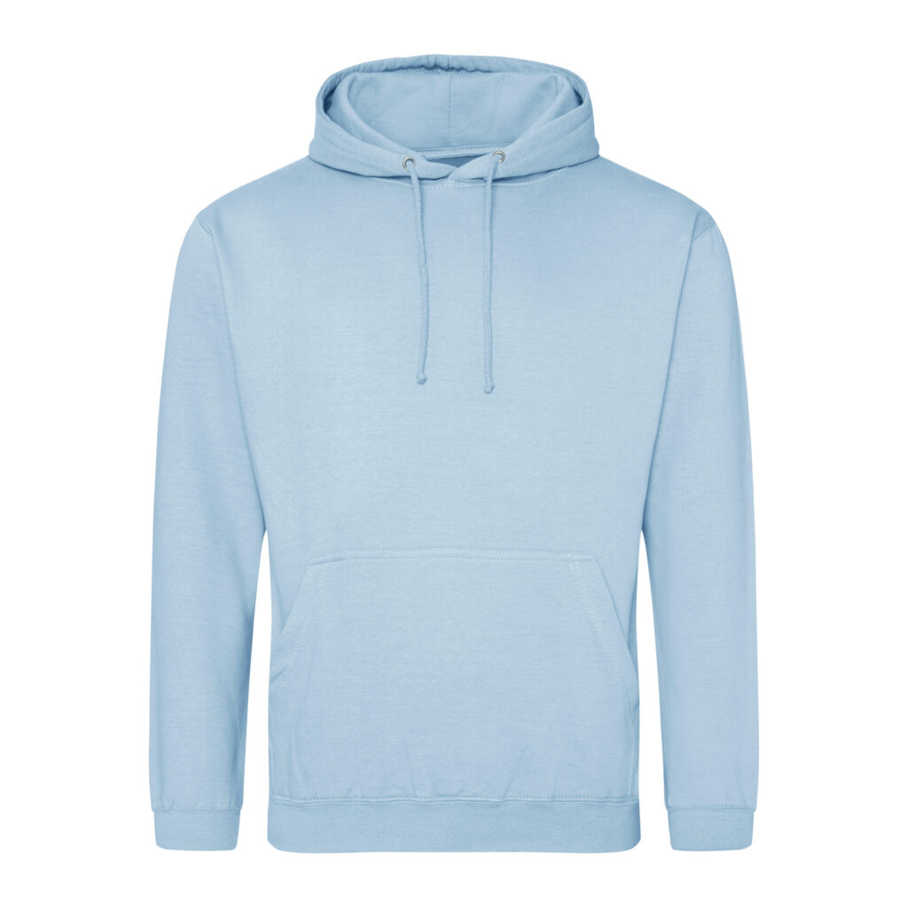 JH001 AWDis College Hoodie, front view